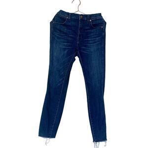 Madewell 10" high rise skinny skinny size 28 raw hem jeans